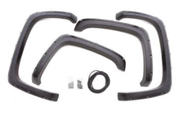 Picture of Lund 16-17 Toyota Tacoma RX-Rivet Style Textured Elite Series Fender Flares - Black 4 Pc