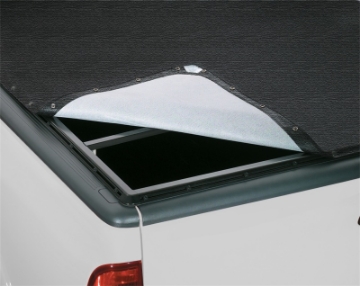Picture of Lund 17-23 Ford F-250-350 Super Duty 6-8ft- Bed Genesis Snap Tonneau Cover - Black