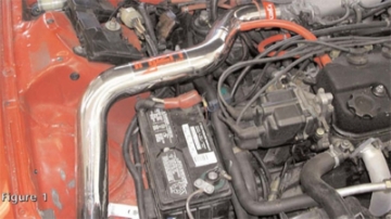 Picture of Injen 88-91 Civic Ex Si CRX Si Polished Cold Air Intake