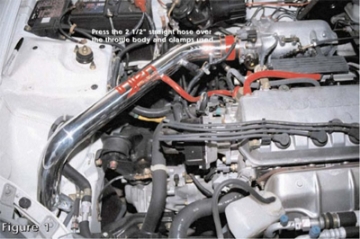 Picture of Injen 96-98 Civic Ex Hx ELCanada Polished Cold Air Intake