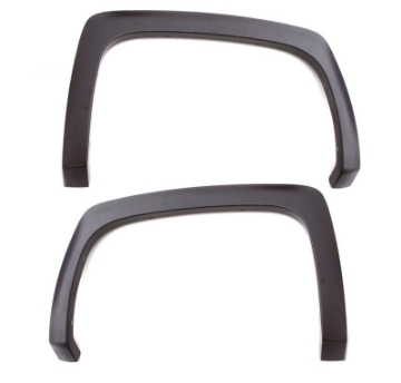 Picture of Lund 07-13 GMC Sierra 1500 SX-Sport Style Smooth Elite Series Fender Flares - Black 2 Pc