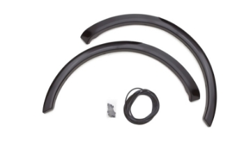 Picture of Lund 08-10 Ford F-250 SX-Sport Style Smooth Elite Series Fender Flares - Black 2 Pc