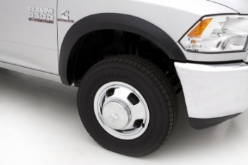 Picture of Lund 10-17 Dodge Ram 2500 SX-Sport Style Smooth Elite Series Fender Flares - Black 2 Pc
