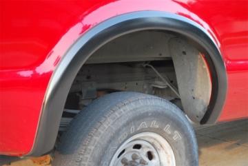 Picture of Lund 99-10 Ford F-250 SX-Sport Style Smooth Elite Series Fender Flares - Black 2 Pc