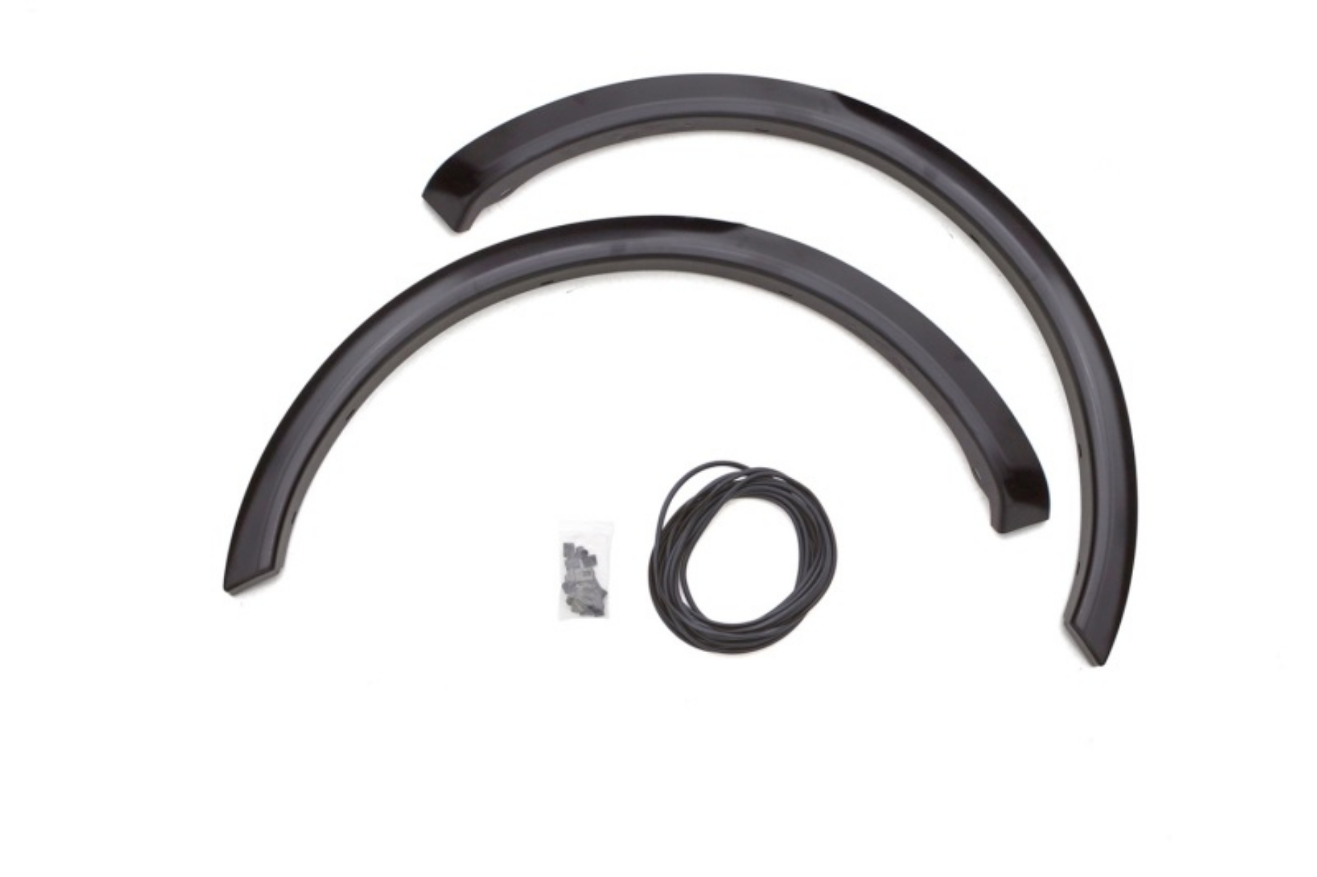 Picture of Lund 08-10 Ford F-250 SX-Sport Style Textured Elite Series Fender Flares - Black 2 Pc