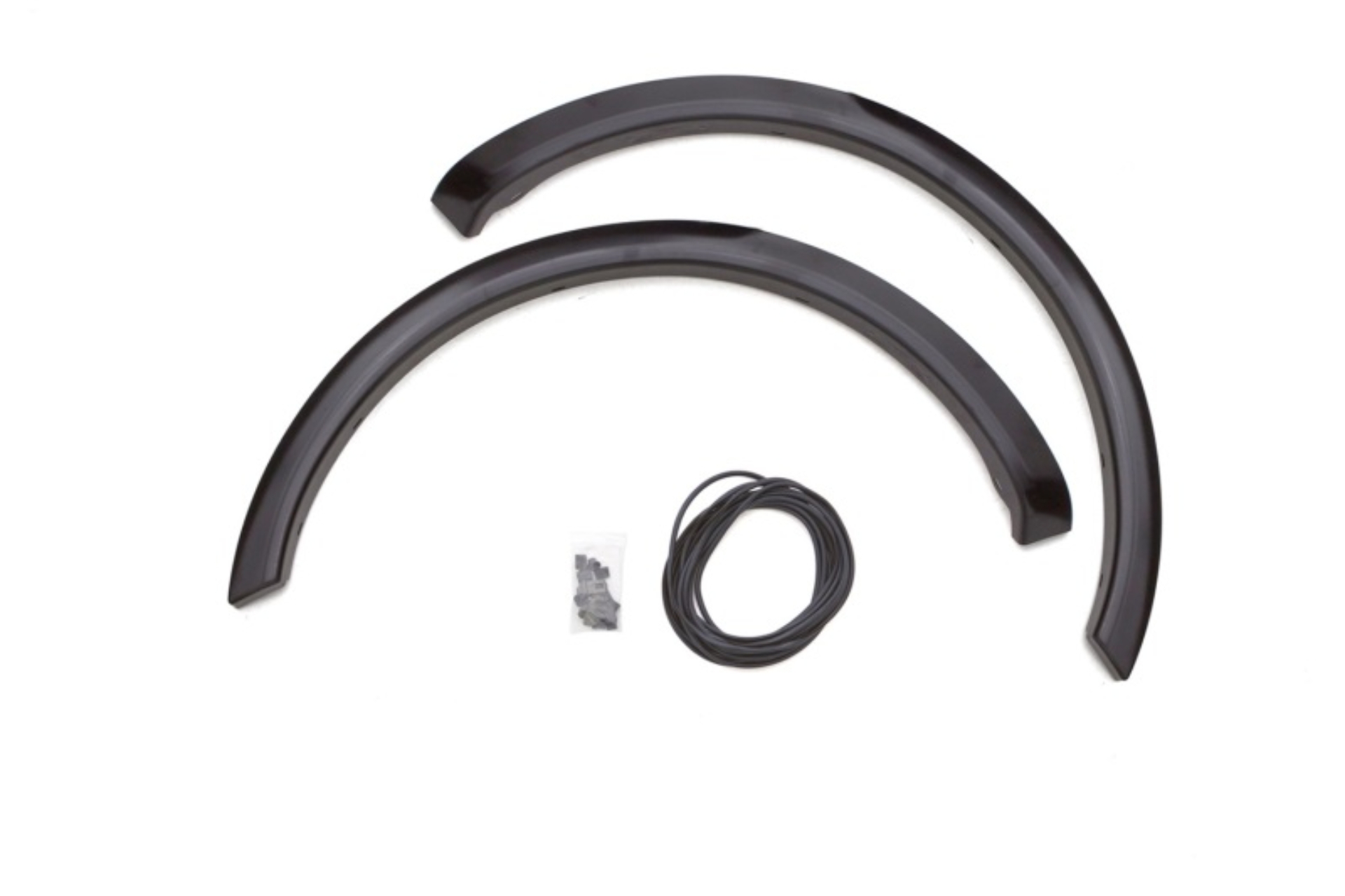 Picture of Lund 11-16 Ford F-250 SX-Sport Style Front Textured Elite Series Fender Flares - Black 2 Pc