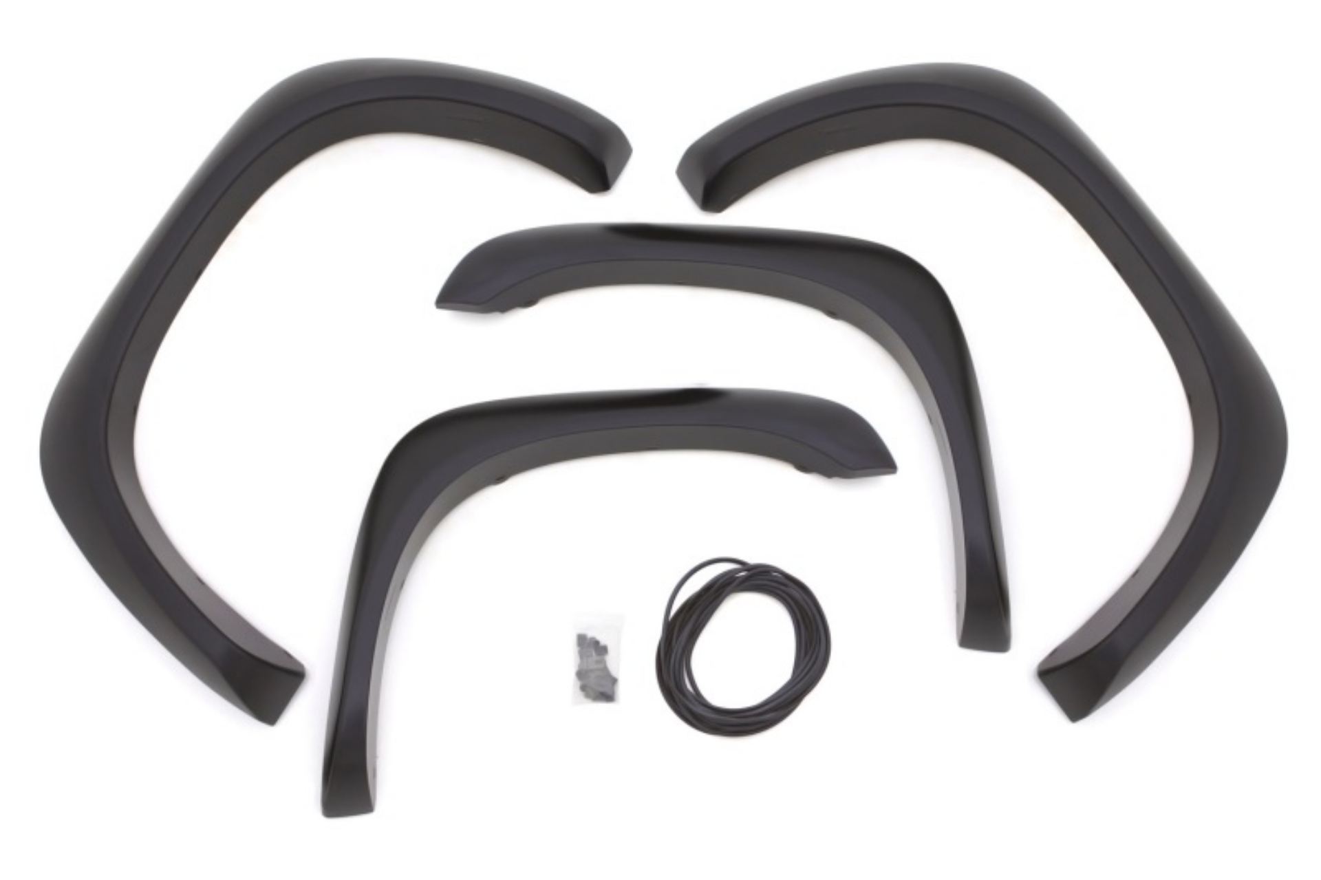 Picture of Lund 02-08 Dodge Ram 1500 Ex-Extrawide Style Smooth Elite Series Fender Flares - Black 4 Pc
