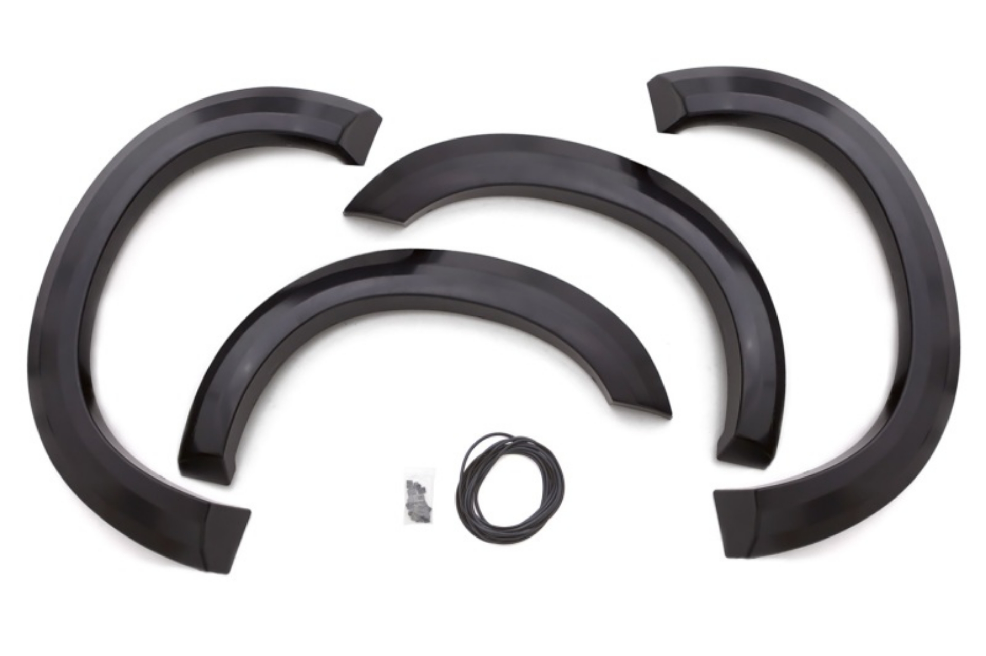 Picture of Lund 99-07 Ford F-250 Ex-Extrawide Style Textured Elite Series Fender Flares - Black 4 Pc