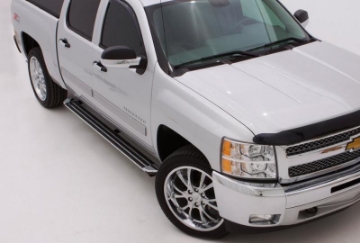 Picture of Lund 15-18 Ford F-150 SuperCab Crossroads 80in- Running Board Kit - Chrome