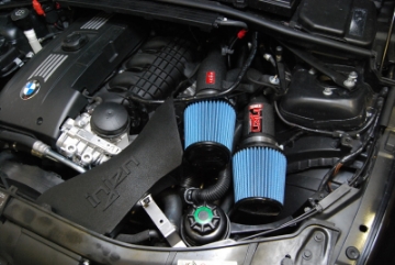 Picture of Injen 07-09 335i E92 - 08-09 135i E82 3-0L L6 Twin intake Polished Short Ram Intake
