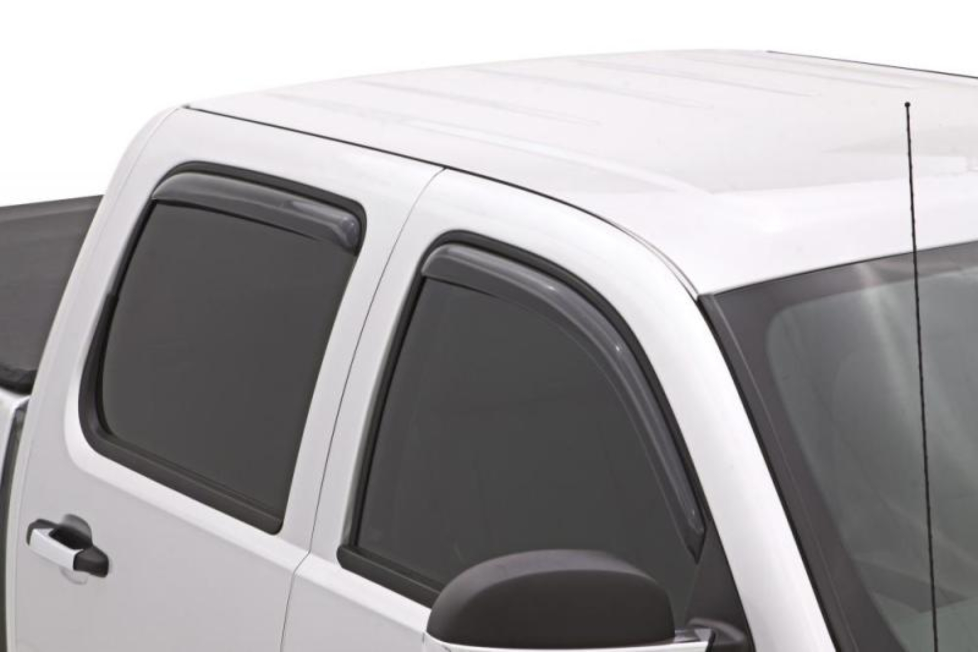 Picture of Lund 04-14 Ford F-150 SuperCab Ventvisor Elite Window Deflectors - Smoke 4 Pc