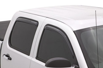 Picture of Lund 07-17 Jeep Wrangler Unlimited Ventvisor Elite Window Deflectors - Smoke 4 Pc