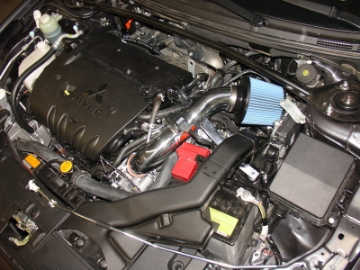 Picture of Injen 09-11 Mitsubishi Lancer GTS 2-4L 4 cyl Polished Tuned Air Intake