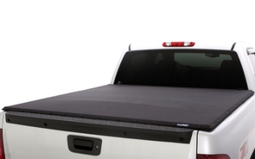 Picture of Lund 96-04 Dodge Dakota 8ft- Bed Genesis Elite Snap Tonneau Cover - Black