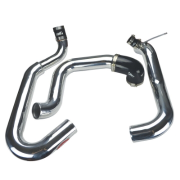 Picture of Injen 03-06 Evo 8-9-MR Cast Aluminum Intake System w- Full Intercooler Piping Polished Short Ram Int