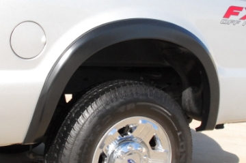 Picture of Lund 08-10 Ford F-250 SX-Sport Style Smooth Elite Series Fender Flares - Black 4 Pc