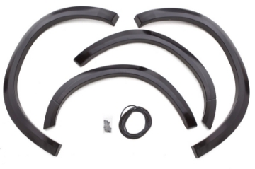 Picture of Lund 09-17 Dodge Ram 1500 SX-Sport Style Smooth Elite Series Fender Flares - Black 4 Pc