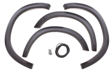 Picture of Lund 10-17 Dodge Ram 2500 SX-Sport Style Smooth Elite Series Fender Flares - Black 4 Pc