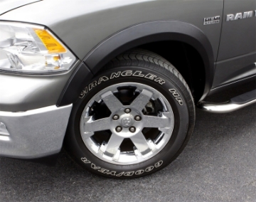 Picture of Lund 10-17 Dodge Ram 2500 SX-Sport Style Textured Elite Series Fender Flares - Black 4 Pc