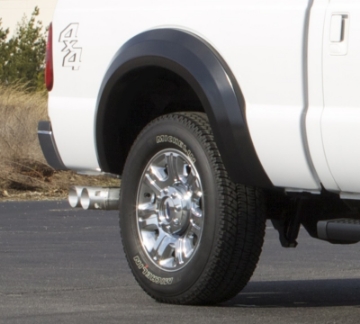 Picture of Lund 11-16 Ford F-250 Ex-Extrawide Style Smooth Elite Series Fender Flares - Black 2 Pc