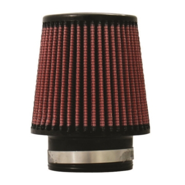 Picture of Injen High Performance Air Filter - 3-00 Black Filter 6 Base - 5 Tall - 4 Top - 45 Pleat