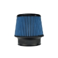Picture of Injen AMSOIL Ea Nanofiber Dry Air Filter - 4-50 Filter 6-75 Base - 5 Tall - 5 Top