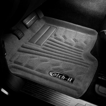 Picture of Lund 04-08 Ford F-150 Std- Cab Catch-It Carpet Front Floor Liner - Grey 2 Pc