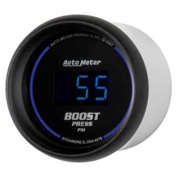 Picture of Autometer Cobalt Digital 52mm Digital 5-60 PSI Boost Gauge