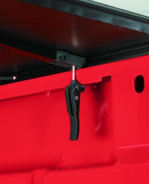Picture of Lund 16-23 Toyota Tacoma 6ft- Bed Genesis Tri-Fold Tonneau Cover - Black