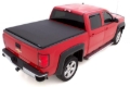 Picture of Lund 16-23 Toyota Tacoma 5ft- Bed Genesis Elite Tri-Fold Tonneau Cover - Black