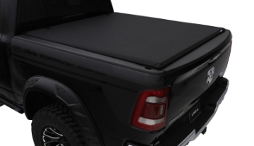 Picture of Lund 02-17 Dodge Ram 1500 5-5ft- Bed Genesis Elite Roll Up Tonneau Cover - Black