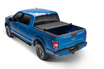 Picture of Lund 04-18 Ford F-150 8ft- Bed Genesis Elite Roll Up Tonneau Cover - Black