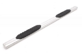 Picture of Lund 07-17 Chevy Silverado 1500 Crew Cab 5in- Oval Straight SS Nerf Bars - Polished