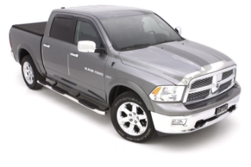 Picture of Lund 09-17 Dodge Ram 1500 Crew Cab 5-5ft- Bed 5in- Oval WTW SS Nerf Bars - Polished