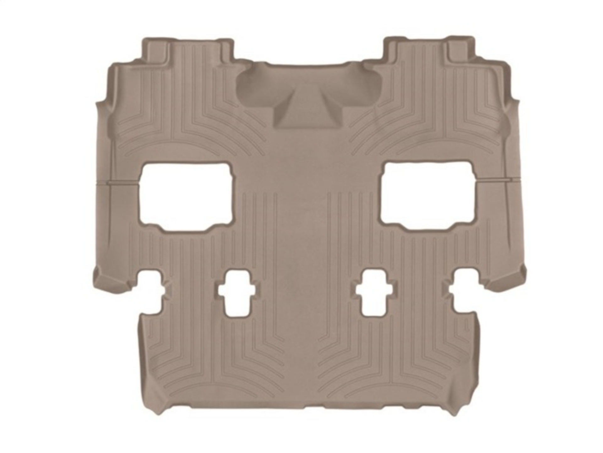 Picture of WeatherTech 07-17 Ford Expedition - Lincoln Navigator w-2nd Row Bucket Seats Rear FloorLiner - Tan