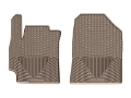 Picture of WeatherTech 2017+ Hyundai Elantra Front Rubber Mats - Tan