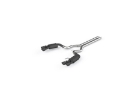 Picture of MBRP 18-19 Ford Mustang GT 5-0 3in Dual Split Rear Cat Back w- Quad 4in Dual Wall Tips- Black Coated