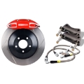 Picture of StopTech 2015 Ford Mustang GT Front BBK w- Black ST-60 Calipers Drilled Cast Iron 360x32mm Rotors