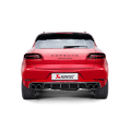 Picture of Akrapovic 2014 Porsche Macan Turbo 95B Evolution Line Cat Back Titanium w- Carbon Fiber Tips