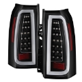 Picture of Spyder Chevy Tahoe - Suburban 15-17 Light Bar LED Tail Lights - Black ALT-YD-CTA15-LED-BK