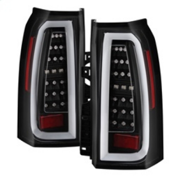 Picture of Spyder Chevy Tahoe - Suburban 15-17 Light Bar LED Tail Lights - Black ALT-YD-CTA15-LED-BK