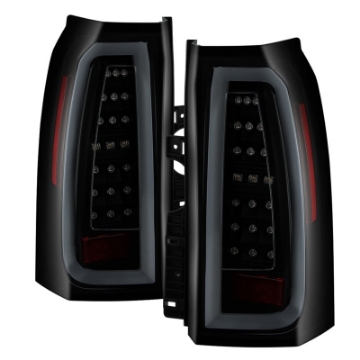 Picture of Spyder Chevy Tahoe - Suburban 15-17 LED Tail Lights - Black Smoke ALT-YD-CTA15-LED-BSM