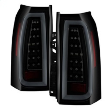 Picture of Spyder Chevy Tahoe - Suburban 15-17 LED Tail Lights - Black Smoke ALT-YD-CTA15-LED-BSM