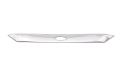 Picture of AVS 13-16 Ford Fusion Grille Fascia Mount Aeroskin Low Profile Hood Shield - Chrome