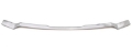 Picture of AVS 16-18 Nissan Maxima Fascia Mount Aeroskin Low Profile Hood Shield - Chrome