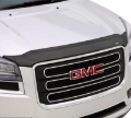 Picture of AVS 17-18 Ford Fusion Grille Fascia Mount Aeroskin Low Profile Acrylic Hood Shield - Smoke