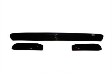 Picture of AVS 01-10 Chrysler PT Cruiser Bugflector Deluxe 3pc Medium Profile Hood Shield - Smoke