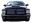 Picture of AVS 03-05 Dodge RAM 2500 Bugflector Deluxe 3pc Medium Profile Hood Shield - Smoke