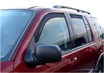 Picture of AVS 02-10 Ford Explorer 4 Door Ventvisor In-Channel Front & Rear Window Deflectors 4pc - Smoke