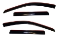 Picture of AVS 11-18 Jeep Grand Cherokee Not L Model Ventvisor In-Chnl FRT & RR Window Deflectors 4pc - Smoke